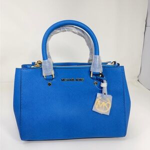 Michael Kors Vibrant Blue Satchel